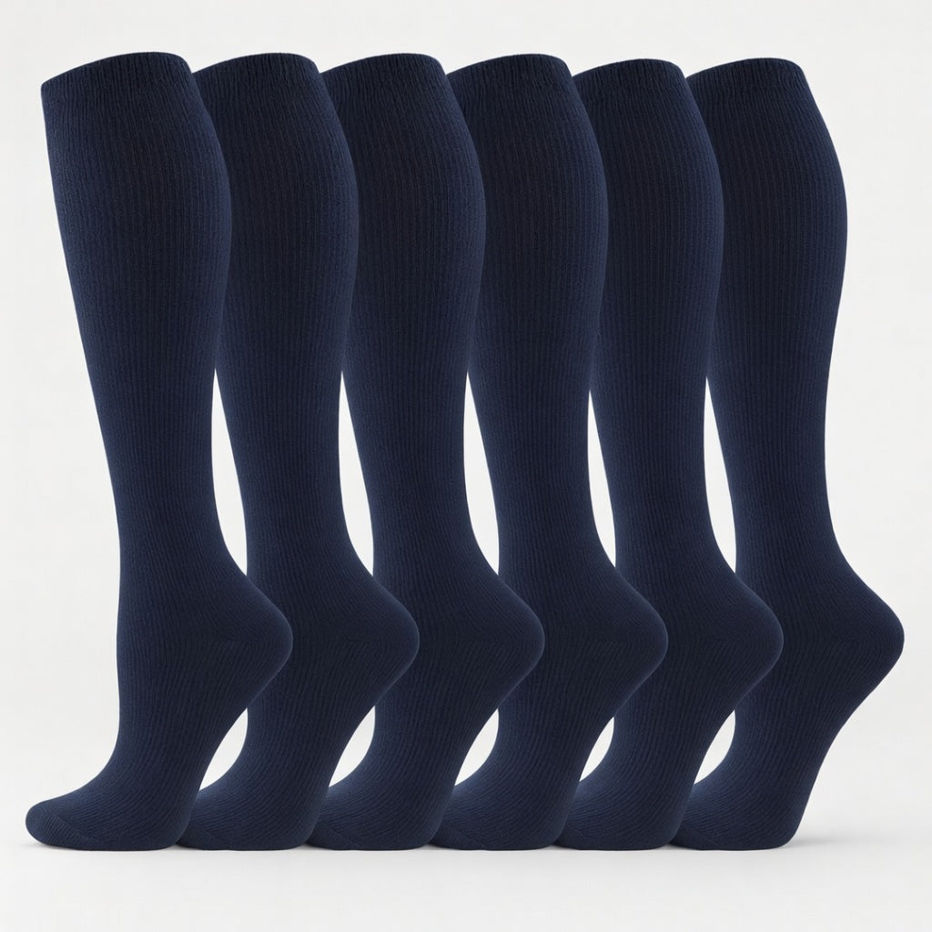 Chaussettes de Compression Confort Léger | 15-20 mmHg