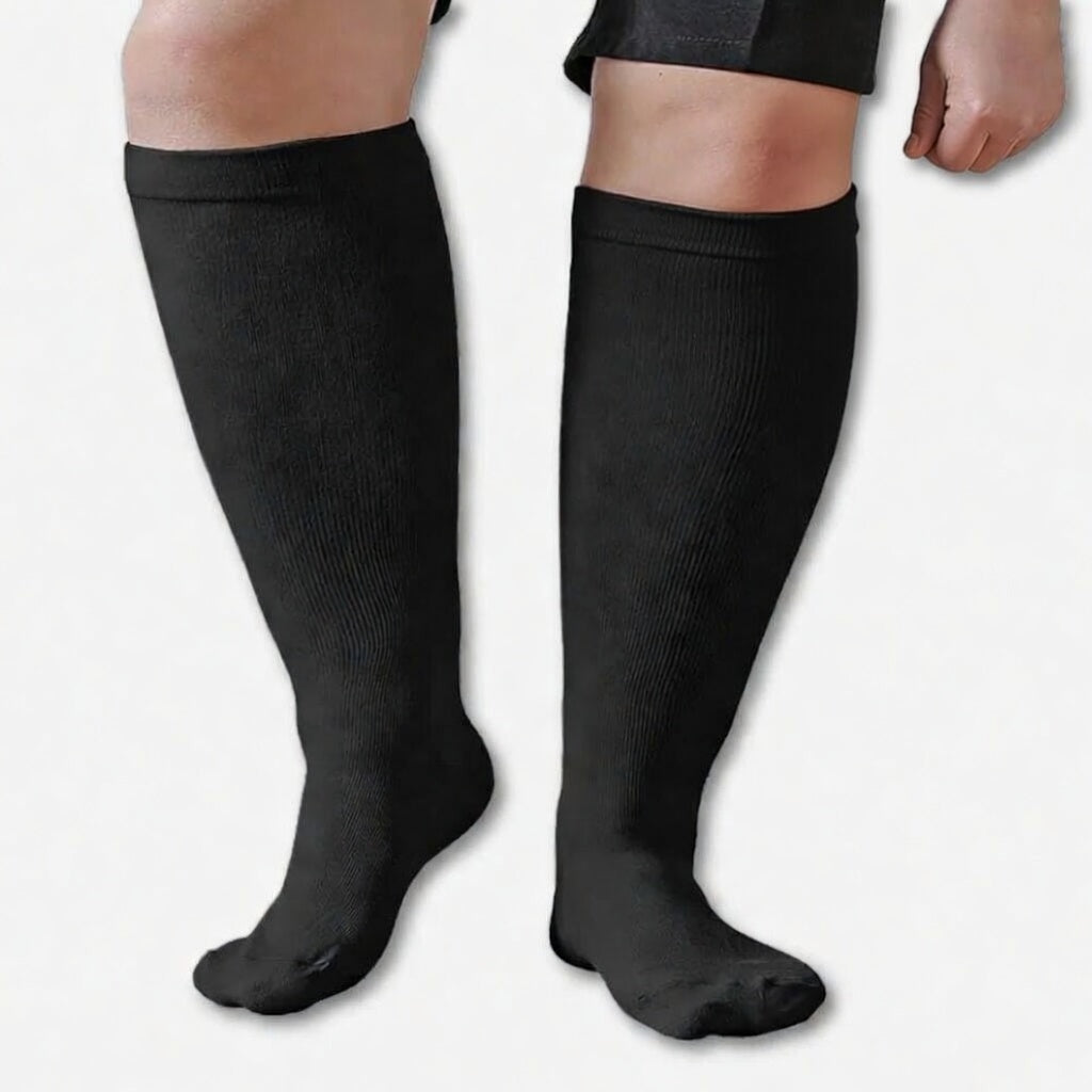 Wide Calf Premium Compression Socks | 20–30 mmHg