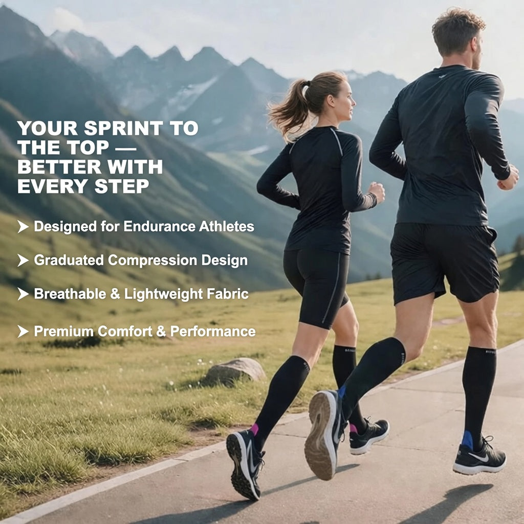 Athletic Compression Stockings | 20-30mmHg