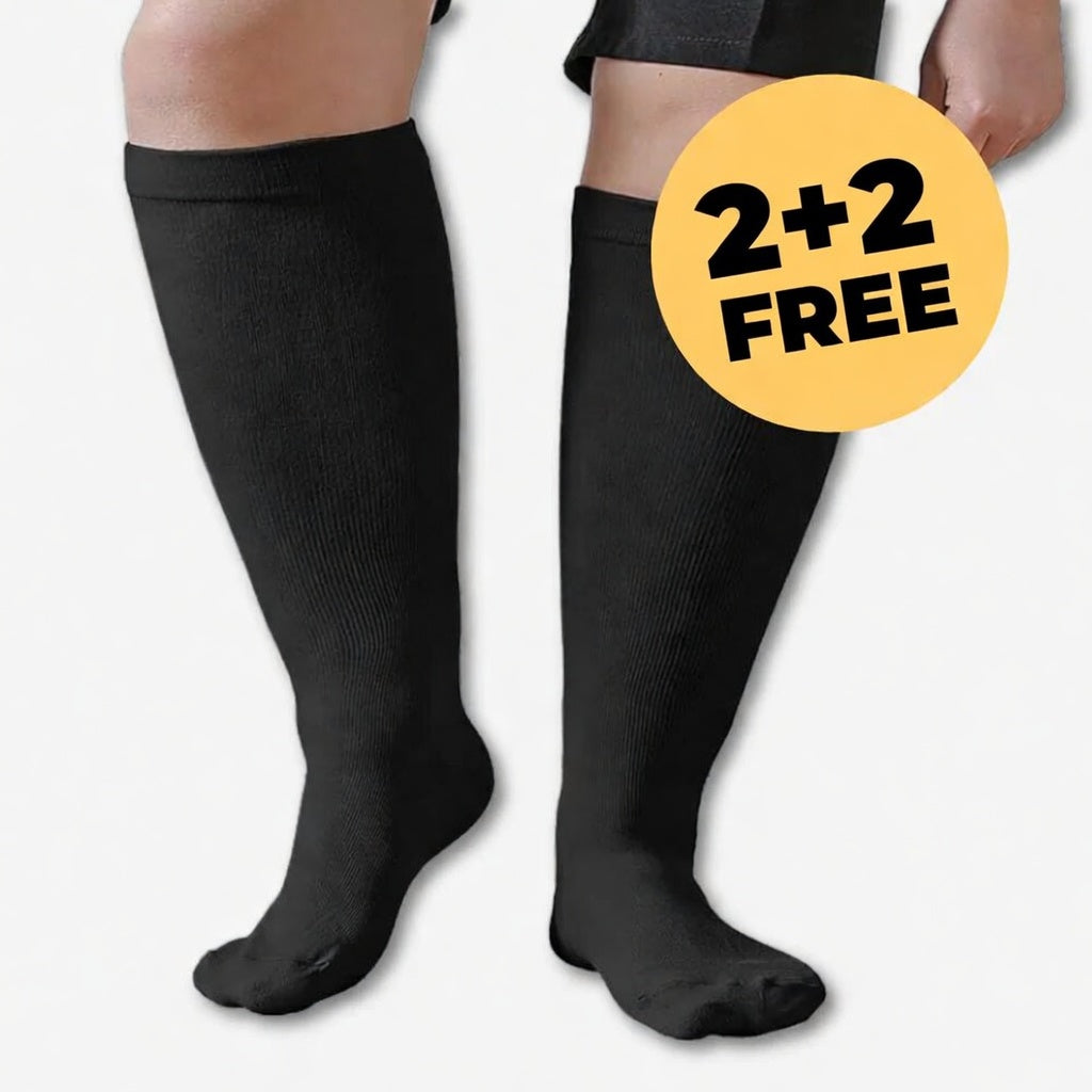 Wide Calf Premium Compression Socks | 20-30mmHg