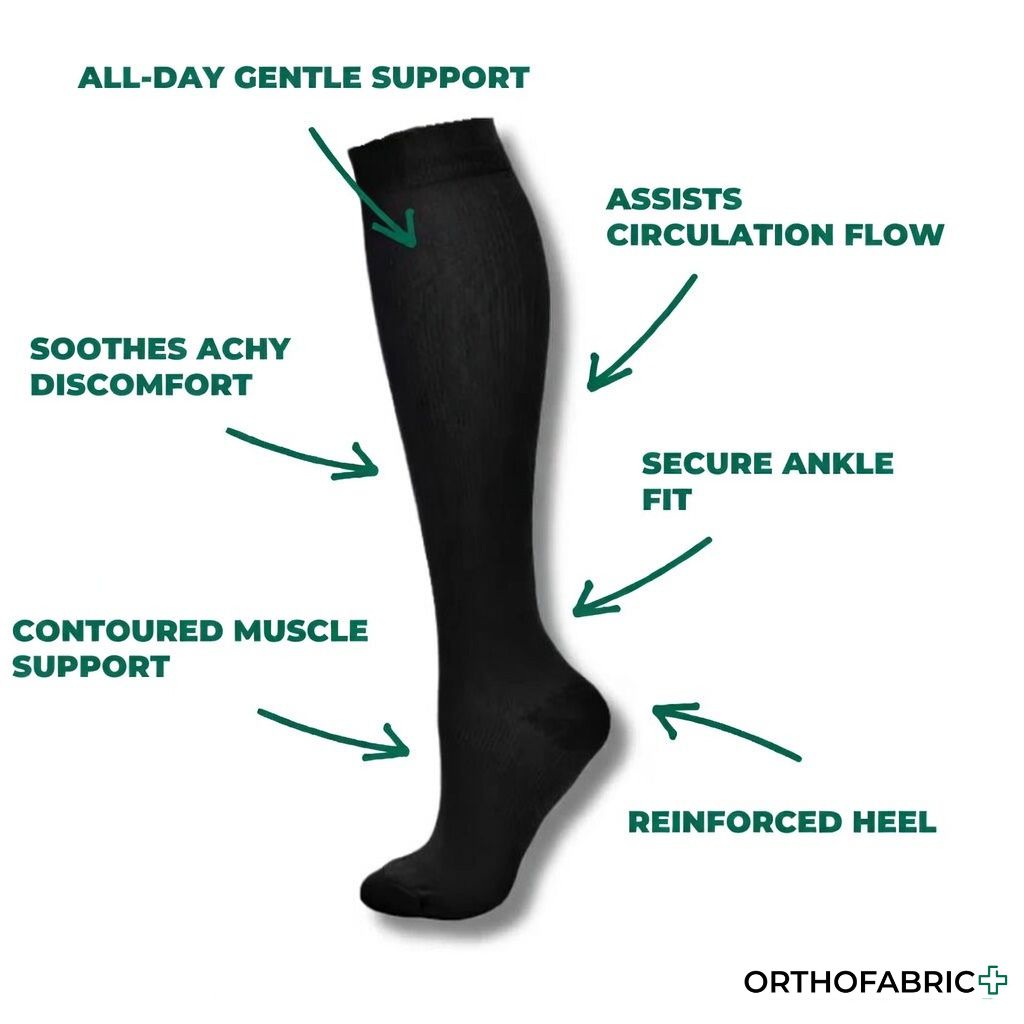 Performance Compression Socks | 20-30mmHg | Buy 6, Get 6 Free